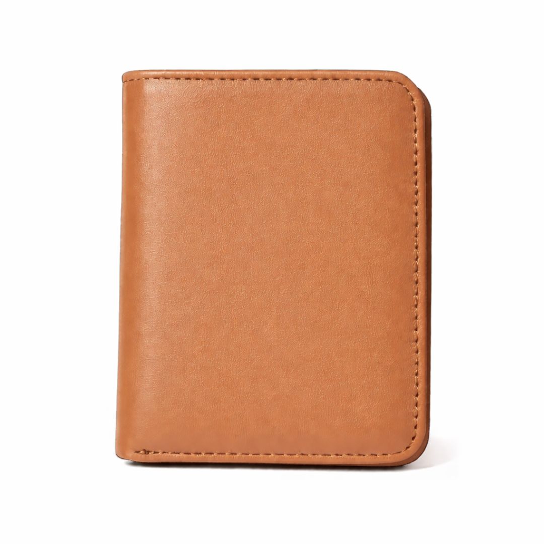 Men’s Genuine Leather Mini Bifold Wallet