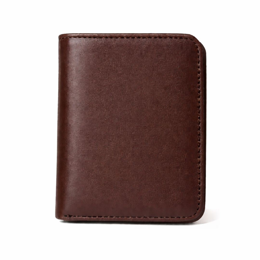 Men’s Genuine Leather Mini Bifold Wallet