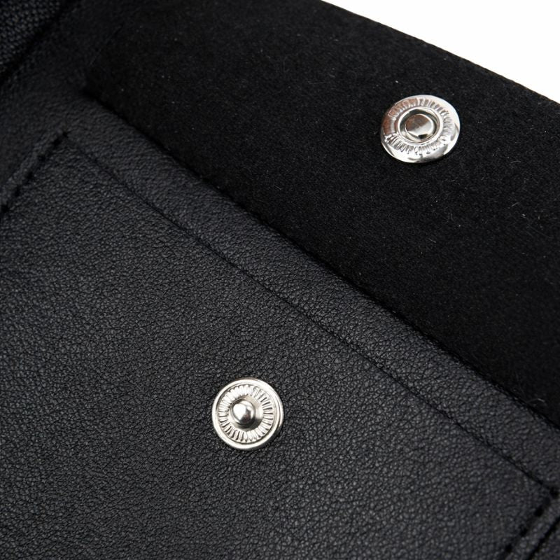 Men’s Zip Short Wallet – Japanese & Korean Style PU Leather